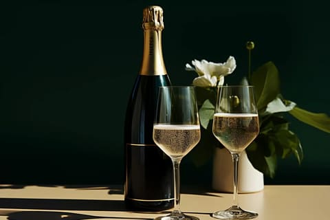 Bouteille de champagne 75 cl