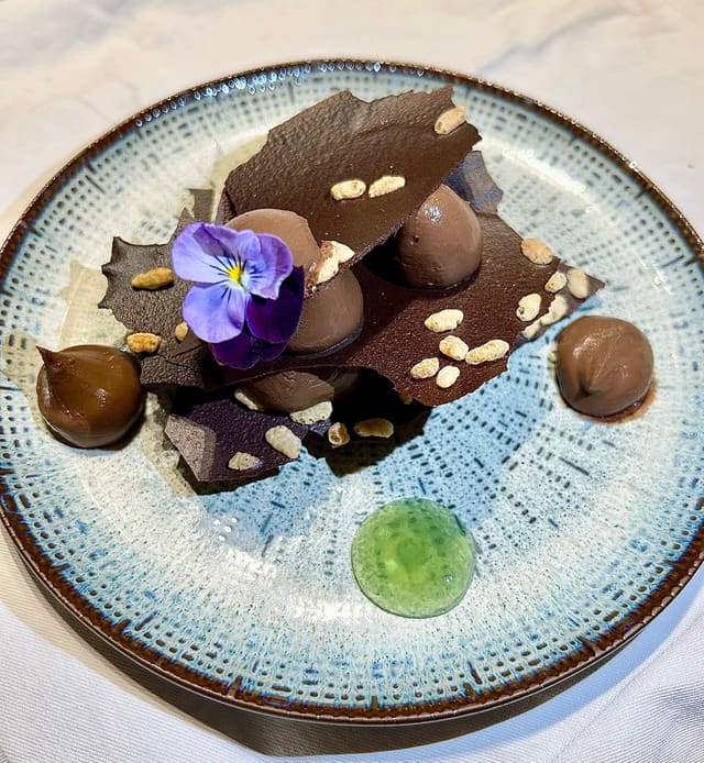 Dessert gastronomique restaurant oise