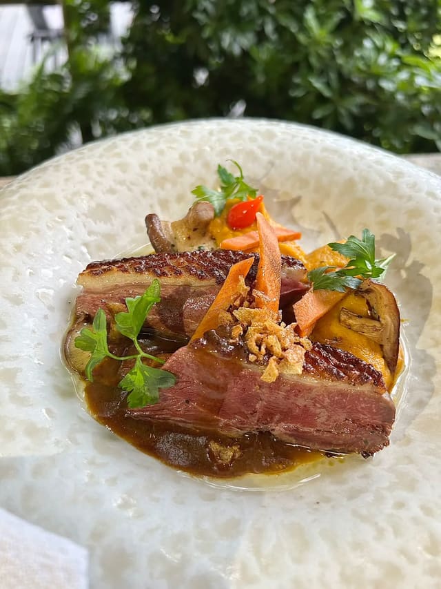 Création gastronomique du chef Cyril Ramon (1)